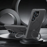 Custodia magnetica per telefono Benks Skin Feel con supporto girevole., For Samsung Galaxy S26 Ultra 5G