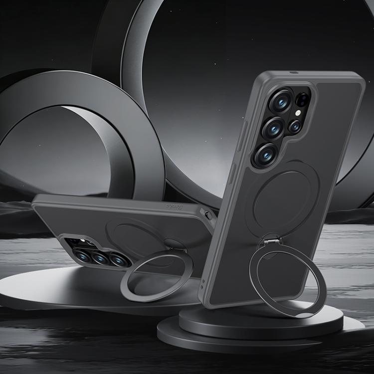 Custodia magnetica per telefono Benks Skin Feel con supporto girevole., For Samsung Galaxy S26 Ultra 5G