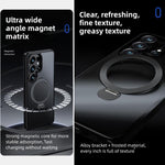 Custodia magnetica per telefono Benks Skin Feel con supporto girevole., For Samsung Galaxy S26 Ultra 5G