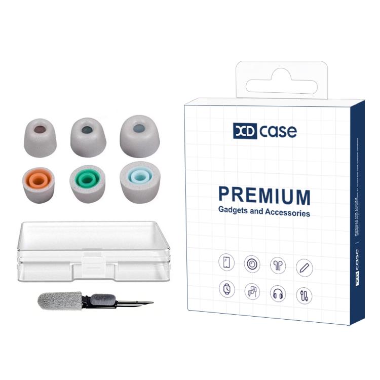 Kit di 3 paia di inserti auricolari in silicone di ricambio XDcase, taglie S/M/L, For Sony WF-1000XM6 / XM5 / XM4