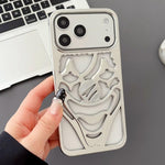 Custodia per telefono in TPU con effetto traforato e dissipazione del calore, a forma di clown, con rivestimento galvanico., For iPhone 17 Pro Max, For iPhone 17 Pro, For iPhone 17