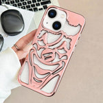 Custodia per telefono in TPU con effetto traforato e dissipazione del calore, a forma di clown, con rivestimento galvanico., For iPhone 14, For iPhone 14 Pro, For iPhone 14 Pro Max