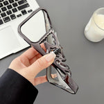 Custodia per telefono in TPU con effetto traforato e dissipazione del calore, a forma di clown, con rivestimento galvanico., For iPhone 17 Pro Max, For iPhone 17 Pro, For iPhone 17