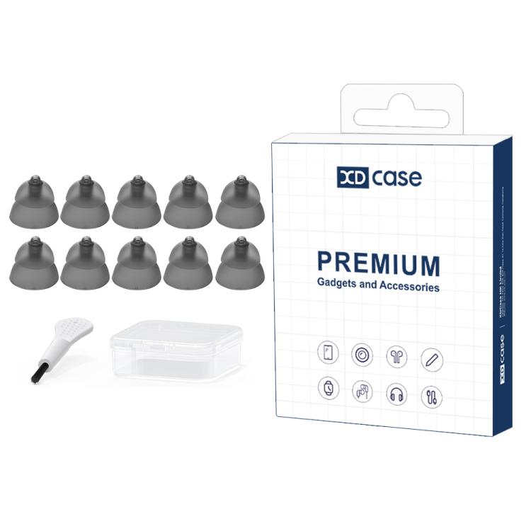 Kit di 10 auricolari di ricambio in silicone XDcase per apparecchi acustici Phonak, S, M, L