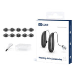 Kit di 10 auricolari di ricambio in silicone XDcase per apparecchi acustici Phonak, S, M, L