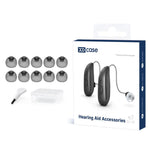 Kit di 10 auricolari di ricambio in silicone XDcase per apparecchi acustici Phonak, S, M, L