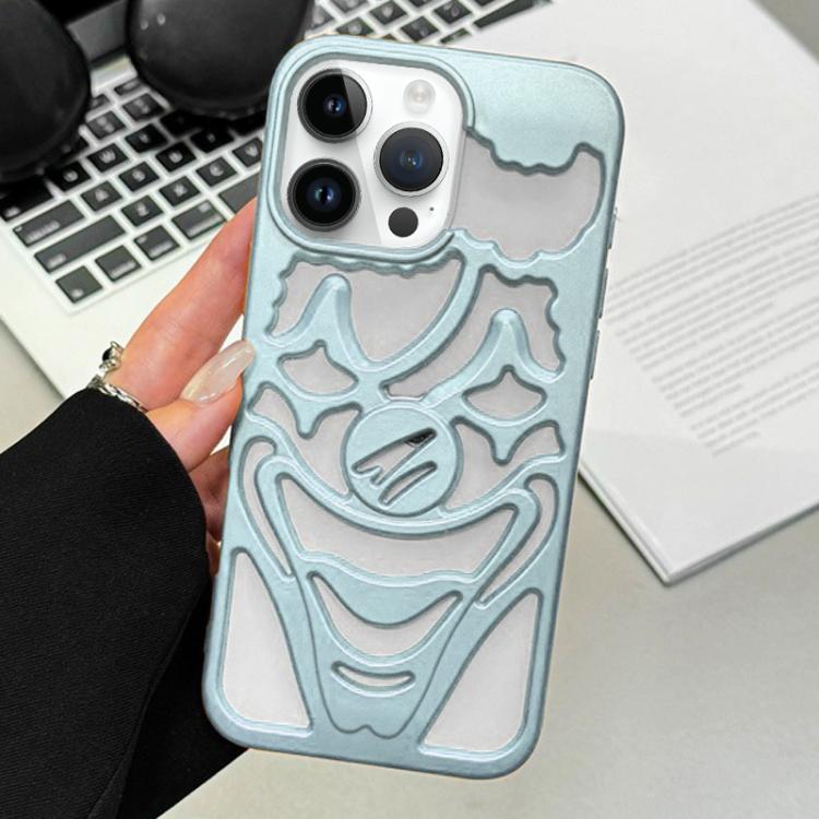 Custodia per telefono in TPU con effetto spruzzo d'olio e clown traforato per la dissipazione del calore., For iPhone 14, For iPhone 14 Pro, For iPhone 14 Pro Max