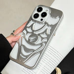 Custodia per telefono in TPU con effetto spruzzo d'olio e clown traforato per la dissipazione del calore., For iPhone 13 Pro Max, For iPhone 13 Pro, For iPhone 13