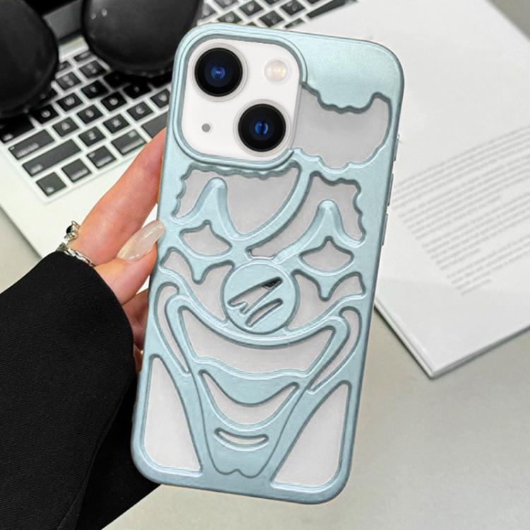 Custodia per telefono in TPU con effetto spruzzo d'olio e clown traforato per la dissipazione del calore., For iPhone 13 Pro Max, For iPhone 13 Pro, For iPhone 13