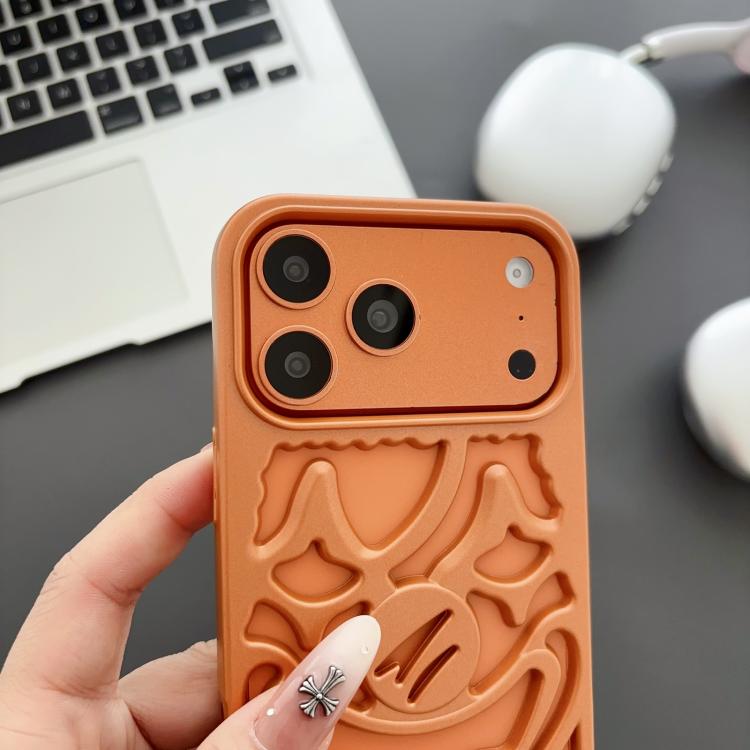 Custodia per telefono in TPU con effetto spruzzo d'olio e clown traforato per la dissipazione del calore., For iPhone 17 Pro Max, For iPhone 17 Pro, For iPhone 17