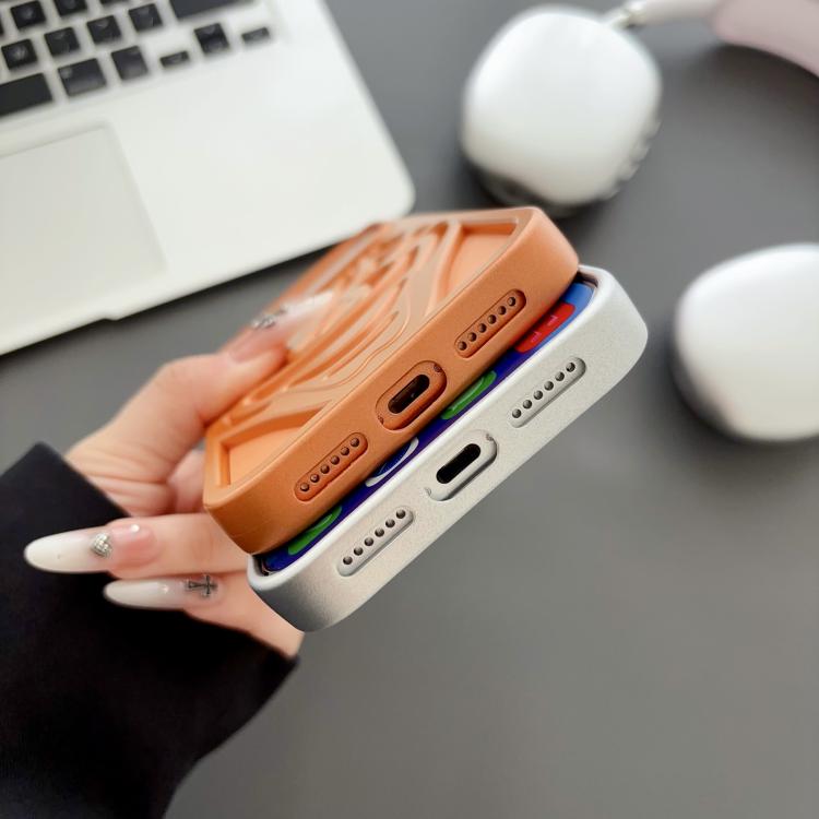 Custodia per telefono in TPU con effetto spruzzo d'olio e clown traforato per la dissipazione del calore., For iPhone 17 Pro Max, For iPhone 17 Pro, For iPhone 17
