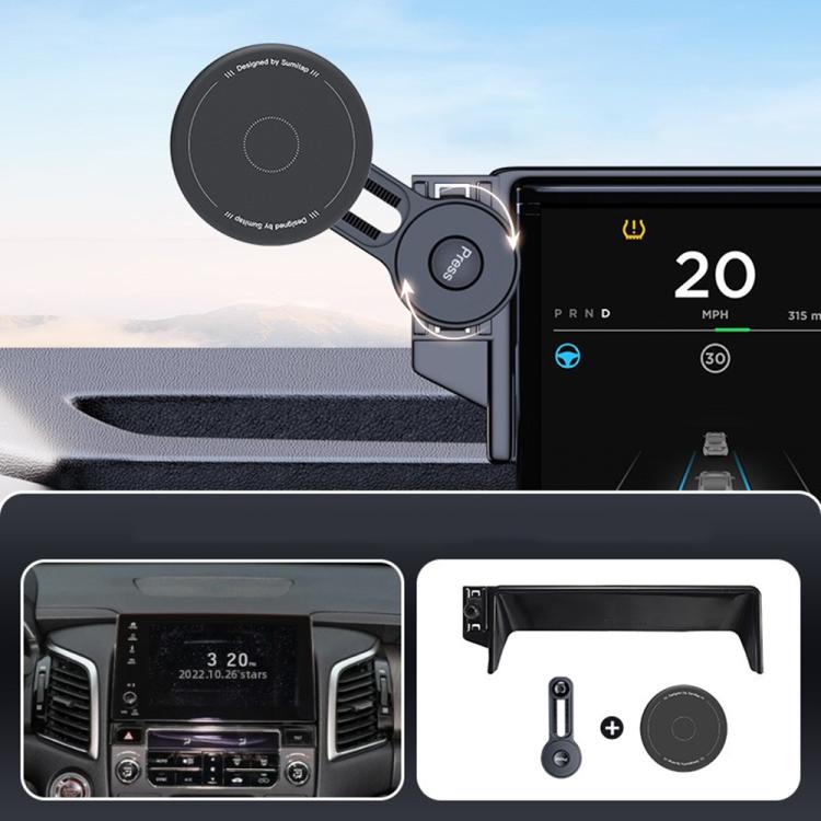 Supporto magnetico auto con braccio estensibile per smartphone