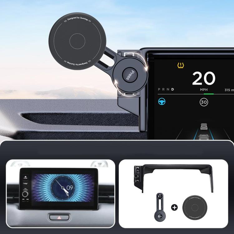 Supporto magnetico auto con braccio estensibile per smartphone