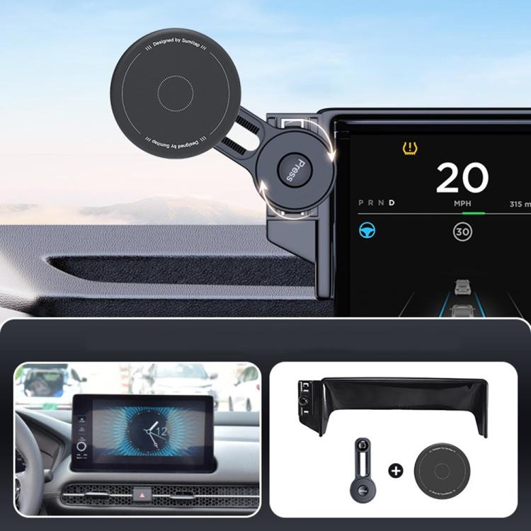 Supporto magnetico auto con braccio estensibile per smartphone