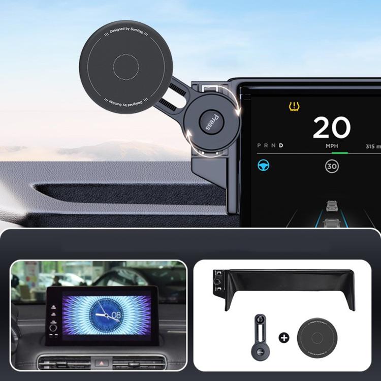 Supporto magnetico auto con braccio estensibile per smartphone