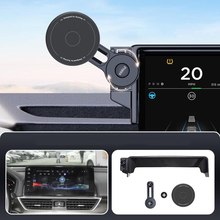 Supporto magnetico auto con braccio estensibile per smartphone