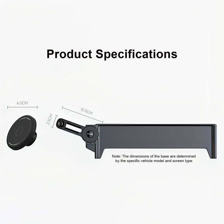 Supporto magnetico auto con braccio estensibile per smartphone