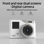 Videocamera digitale per bambini KX20 4K con doppio schermo HD