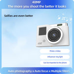 Videocamera digitale per bambini KX20 4K con doppio schermo HD