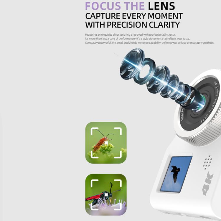 Videocamera digitale per bambini KX20 4K con doppio schermo HD