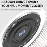 Videocamera digitale per bambini KX20 4K con doppio schermo HD