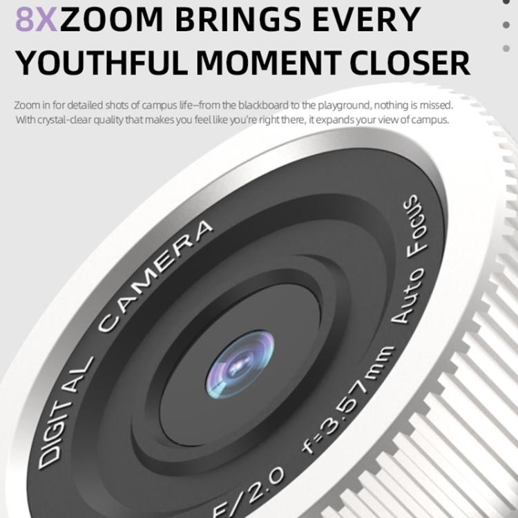 Videocamera digitale per bambini KX20 4K con doppio schermo HD