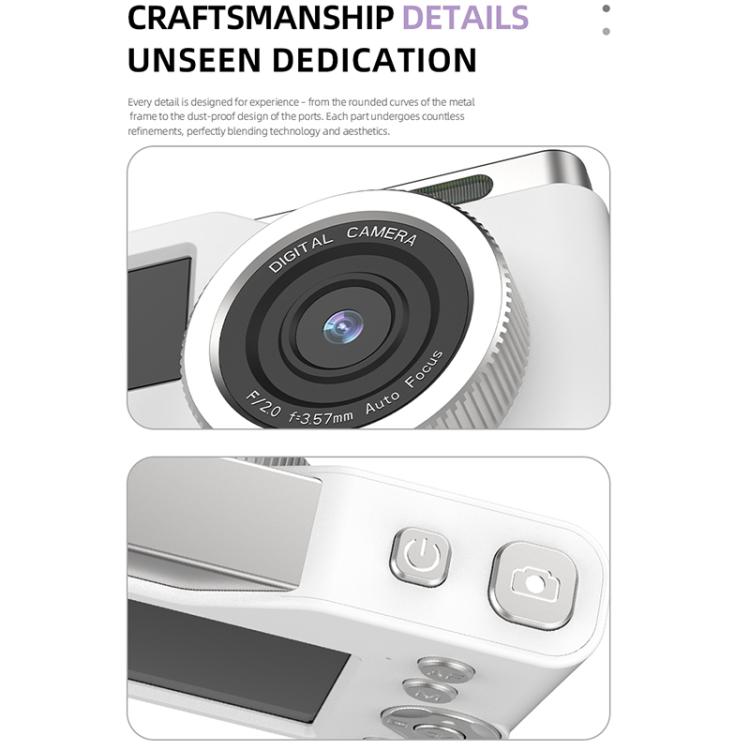 Videocamera digitale per bambini KX20 4K con doppio schermo HD