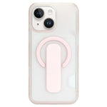 Custodia magnetica trasparente per telefono con scomparto per carte., For iPhone 14 Pro Max, For iPhone 13