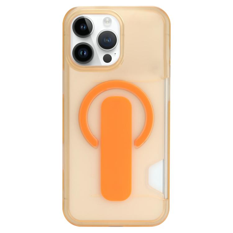Custodia magnetica trasparente per telefono con scomparto per carte., For iPhone 15 Pro, For iPhone 15, For iPhone 14, For iPhone 14 Pro