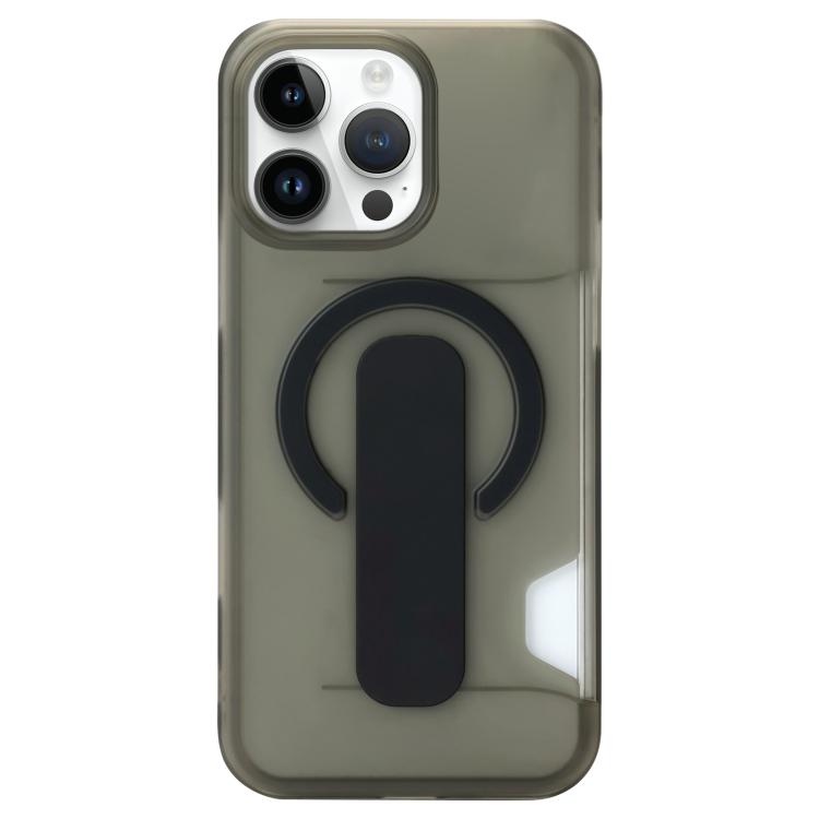 Custodia magnetica trasparente per telefono con scomparto per carte., For iPhone 15 Pro, For iPhone 15, For iPhone 14, For iPhone 14 Pro