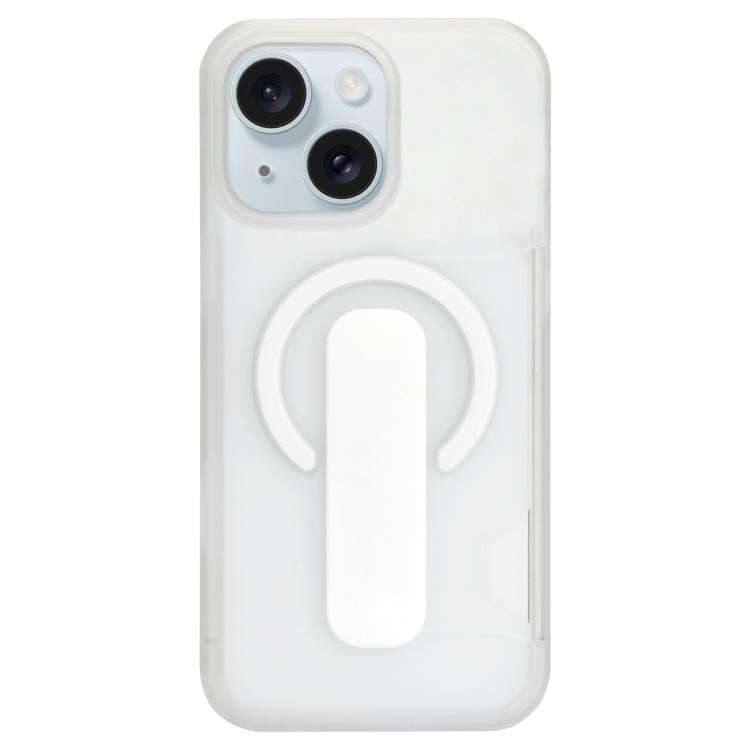 Custodia magnetica trasparente per telefono con scomparto per carte., For iPhone 15 Pro, For iPhone 15, For iPhone 14, For iPhone 14 Pro