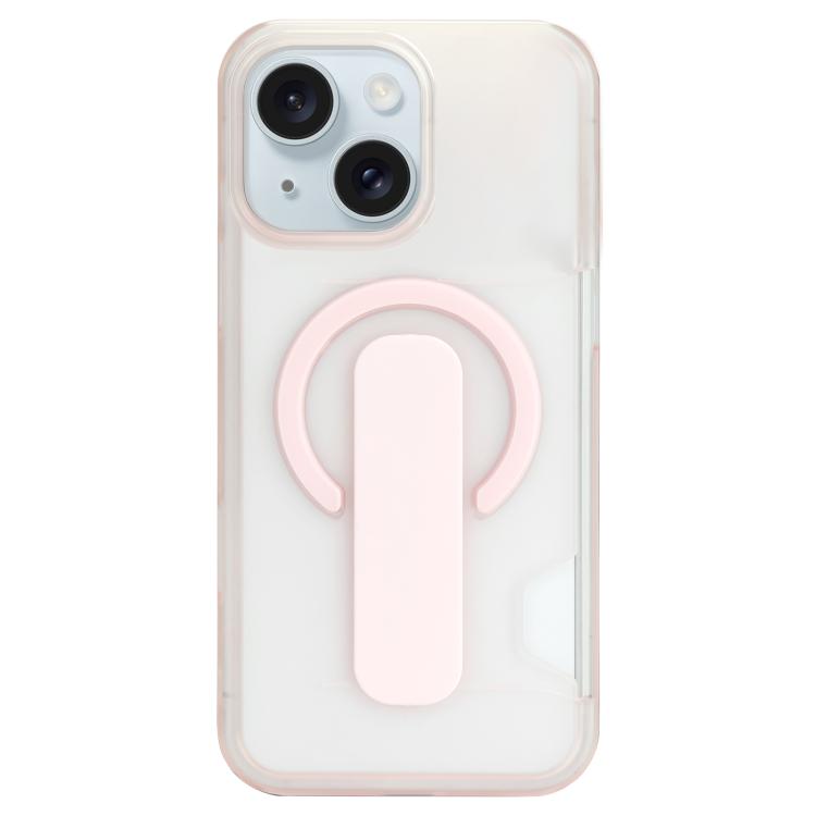 Custodia magnetica trasparente per telefono con scomparto per carte., For iPhone 15 Pro, For iPhone 15, For iPhone 14, For iPhone 14 Pro