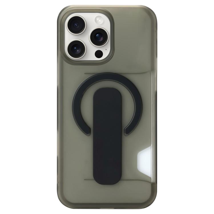 Custodia magnetica trasparente per telefono con scomparto per carte., For iPhone 16 Pro Max, For iPhone 16 Pro, For iPhone 16, For iPhone 15 Pro Max
