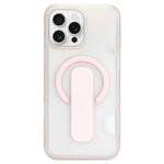 Custodia magnetica trasparente per telefono con scomparto per carte., For iPhone 16 Pro Max, For iPhone 16 Pro, For iPhone 16, For iPhone 15 Pro Max