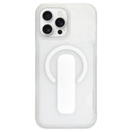 Custodia magnetica trasparente per telefono con scomparto per carte., For iPhone 16 Pro Max, For iPhone 16 Pro, For iPhone 16, For iPhone 15 Pro Max