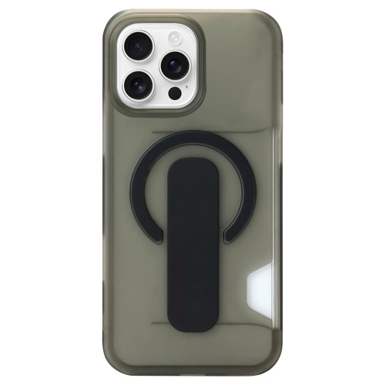 Custodia magnetica trasparente per telefono con scomparto per carte., For iPhone 16 Pro Max, For iPhone 16 Pro, For iPhone 16, For iPhone 15 Pro Max