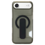 Custodia magnetica trasparente per telefono con scomparto per carte., For iPhone 17 Pro Max, For iPhone 17 Pro, For iPhone 17, For iPhone Air