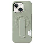 Custodia magnetica per telefono con scomparto per carte e finitura effetto pelle., For iPhone 14 Pro Max, For iPhone 13