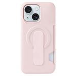 Custodia magnetica per telefono con scomparto per carte e finitura effetto pelle., For iPhone 15 Pro, For iPhone 15, For iPhone 14, For iPhone 14 Pro