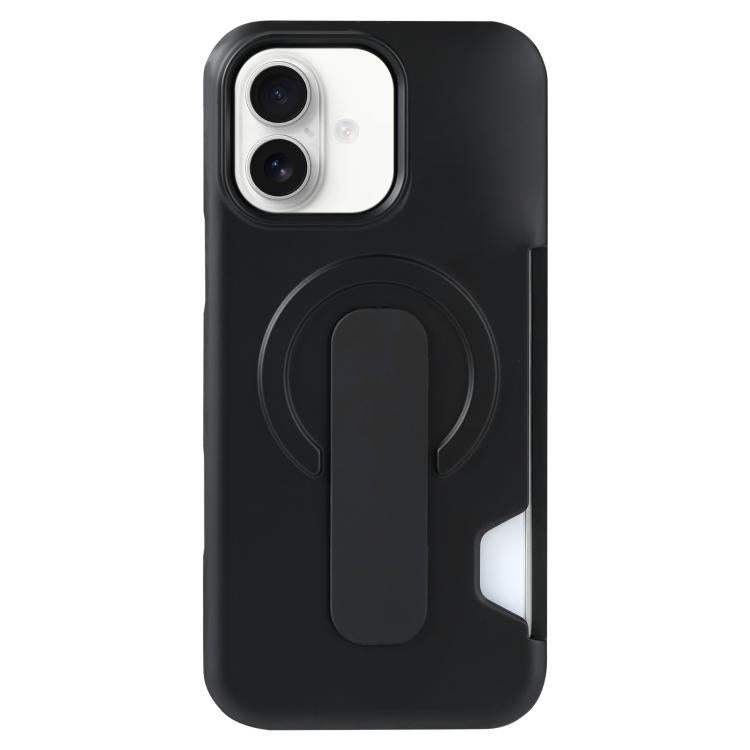 Custodia magnetica per telefono con scomparto per carte e finitura effetto pelle., For iPhone 16 Pro Max, For iPhone 16 Pro, For iPhone 16, For iPhone 15 Pro Max