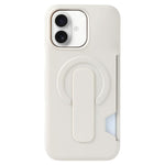 Custodia magnetica per telefono con scomparto per carte e finitura effetto pelle., For iPhone 16 Pro Max, For iPhone 16 Pro, For iPhone 16, For iPhone 15 Pro Max