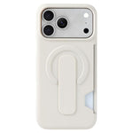 Custodia magnetica per telefono con scomparto per carte e finitura effetto pelle., For iPhone 17 Pro Max, For iPhone 17 Pro, For iPhone 17, For iPhone Air