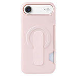 Custodia magnetica per telefono con scomparto per carte e finitura effetto pelle., For iPhone 17 Pro Max, For iPhone 17 Pro, For iPhone 17, For iPhone Air