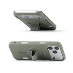 Custodia magnetica per telefono con scomparto per carte e finitura effetto pelle., For iPhone 17 Pro Max, For iPhone 17 Pro, For iPhone 17, For iPhone Air