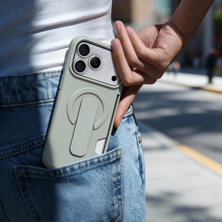 Custodia magnetica per telefono con scomparto per carte e finitura effetto pelle., For iPhone 14 Pro Max, For iPhone 13