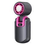 HX-F386 Mini ventola di raffreddamento pieghevole ad alta velocità con display digitale