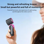 HX-F386 Mini ventola di raffreddamento pieghevole ad alta velocità con display digitale