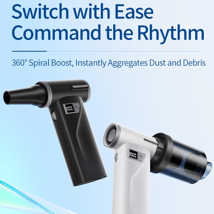 F2 Handheld Brushless Motor Mini Fan with Digital Display