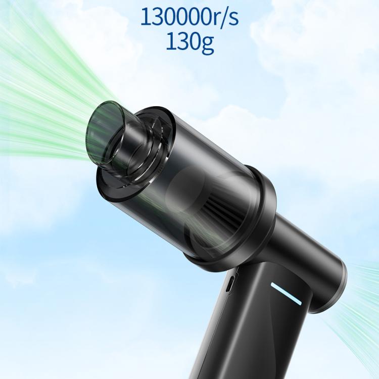 F2 Handheld Brushless Motor Mini Fan with Digital Display