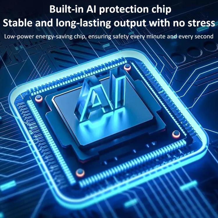 Mini ventilatore portatile ad alta velocità K824 a turbina eolica concentrata